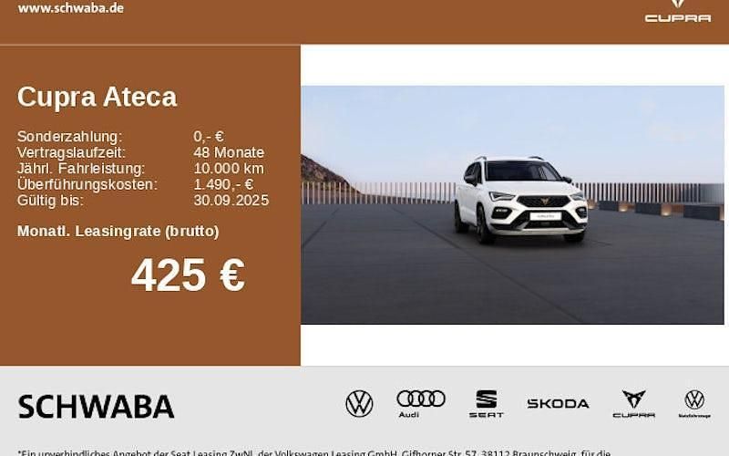 Weiß Neu 2025 Cupra Ateca SUV | 41.950 € (Teuer) - Bild 1/4