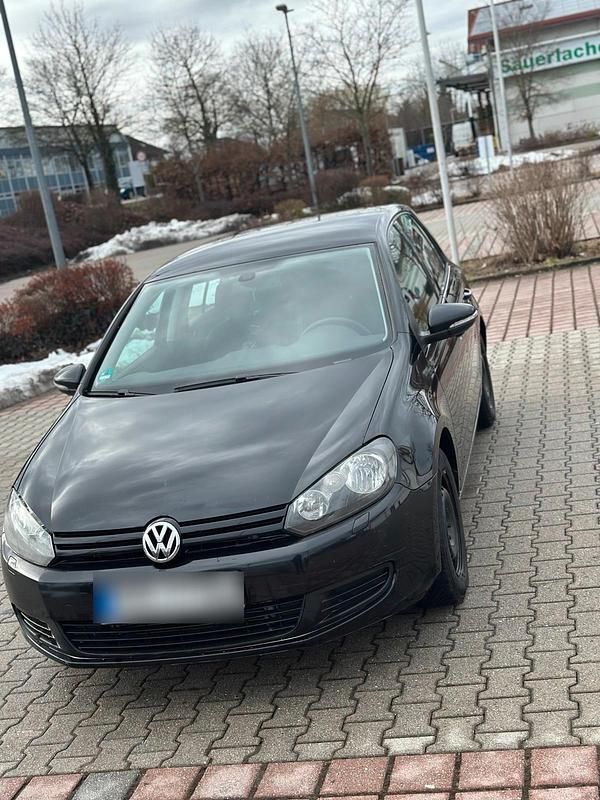 Gebraucht VW Golf VI 110 PS (80 kW) 2009 Schwarz Kleinwagen