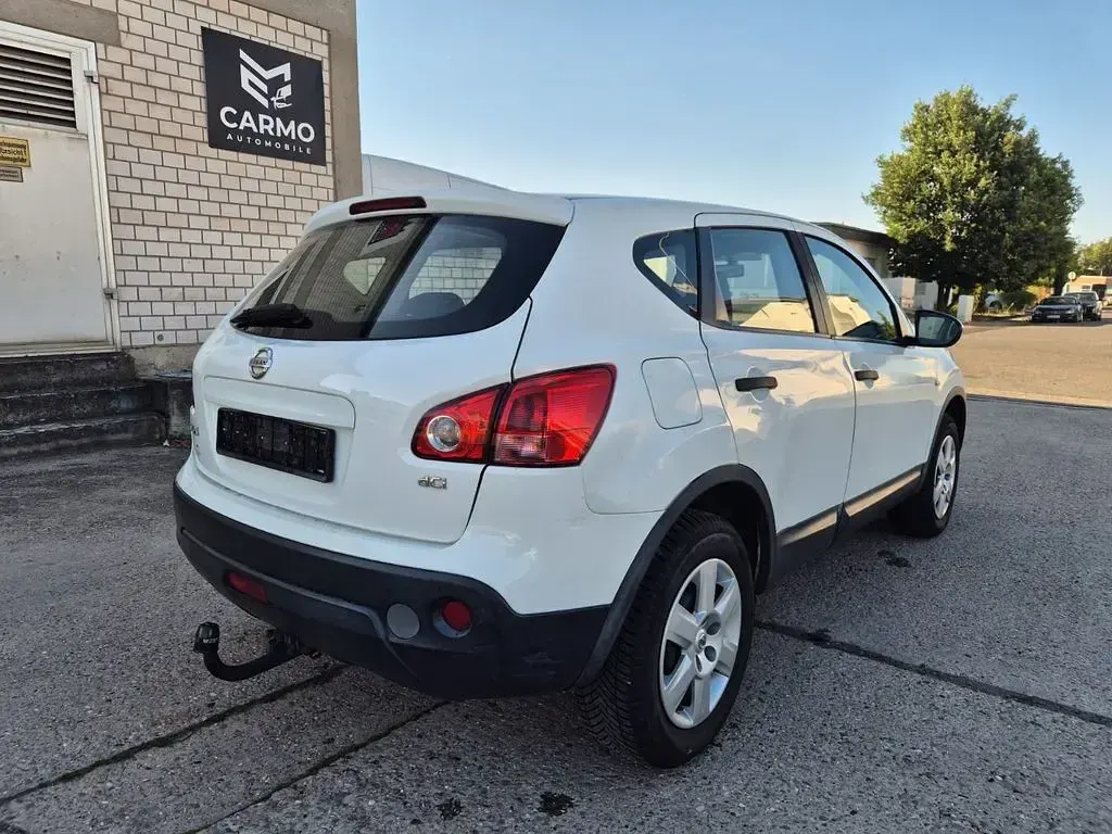 Gebraucht Nissan Qashqai Visia 103 PS (75 kW) 2009 Weiß SUV