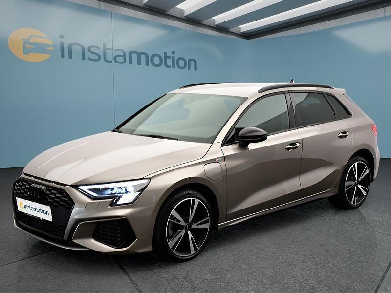 Beige Gebraucht 2022 Audi A3 Sportback e-tron Kleinwagen | 27.699 € (Teuer) - Bild 1/4
