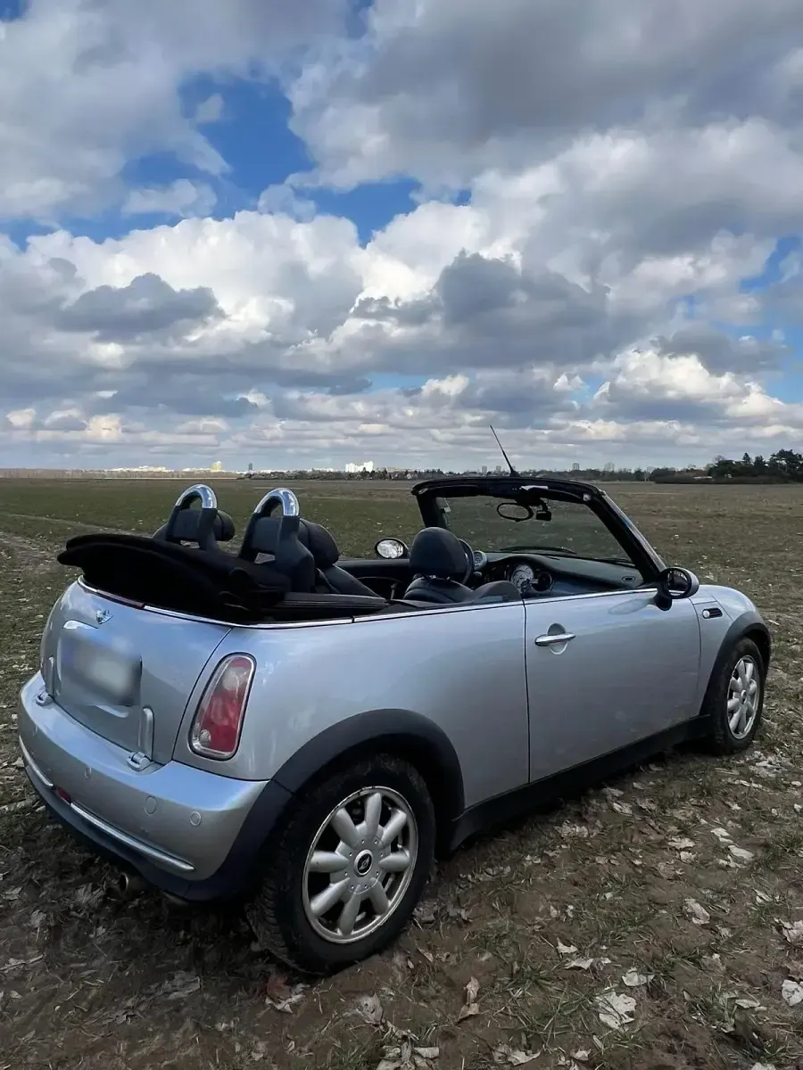Used Mini Cooper Cabriolet 106 HP (77 kW) 2006 Silver Cabriolet