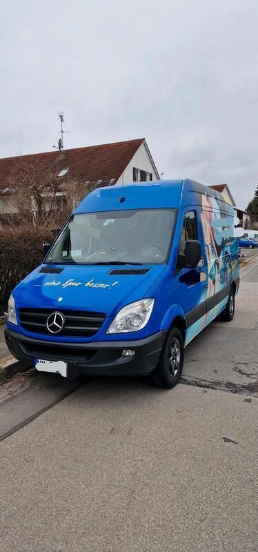 Blau Gebraucht 2010 Mercedes 316 Van | 8.000 € - Bild 1/4