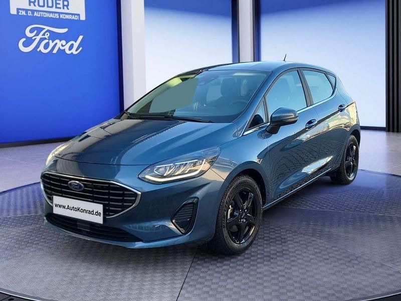 Blau Gebraucht 2022 Ford Fiesta Titanium Kleinwagen | 17.990 € (Guter Preis) - Bild 1/4