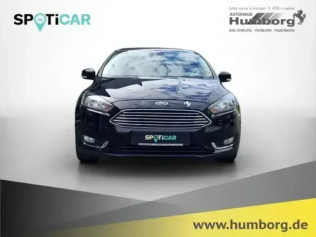 Brugt Ford Focus Titanium 150 HK (110 kW) 2017 Sort Sedan