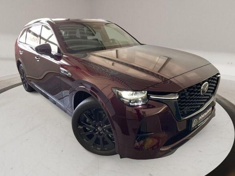 Rot Neu 2025 Mazda CX-80 Homura-Line SUV | 56.990 € (Fairer Preis) - Bild 1/4