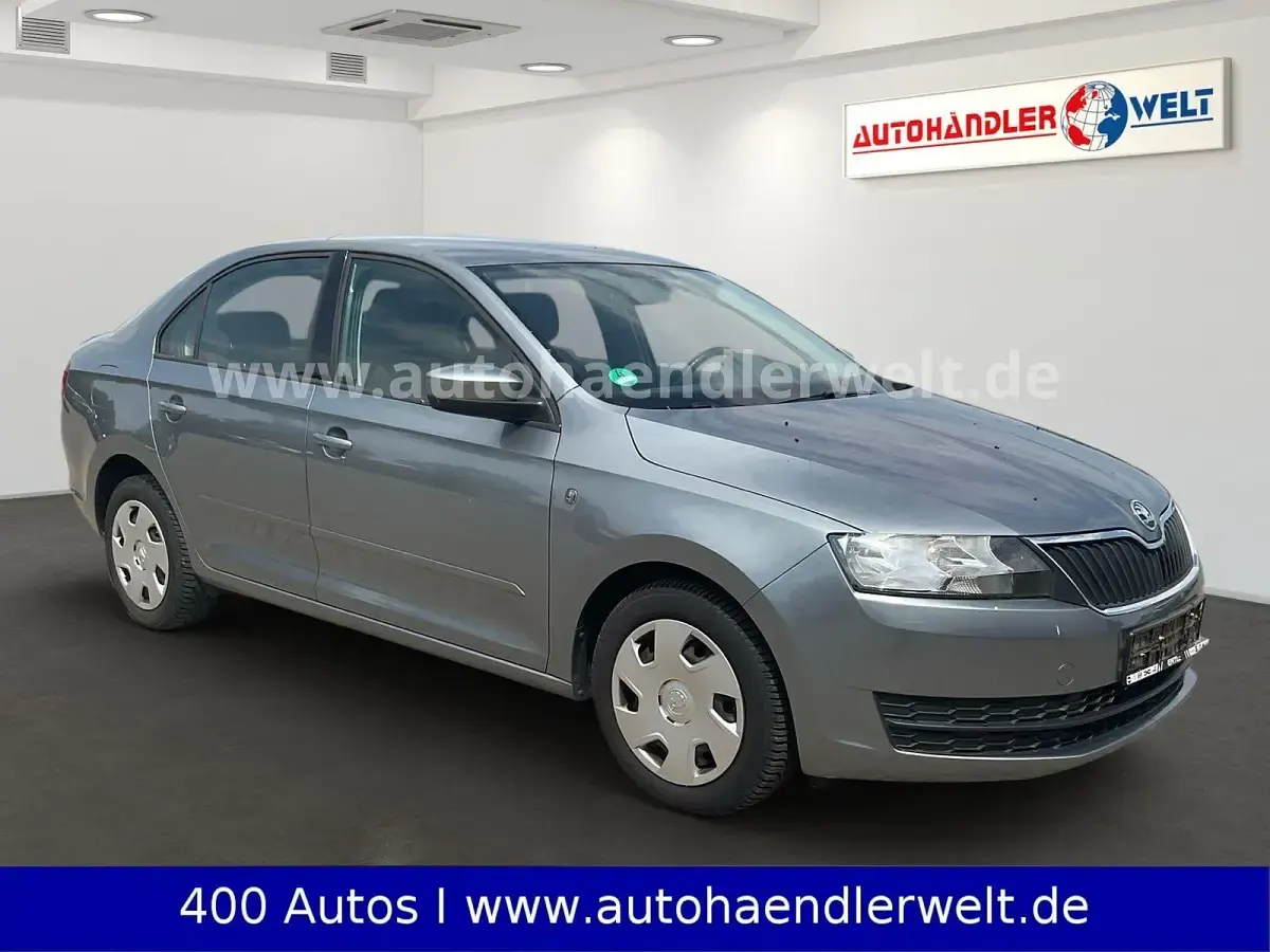 Gebraucht Skoda Rapid 122 PS (89 kW) 2013 Grau Kleinwagen