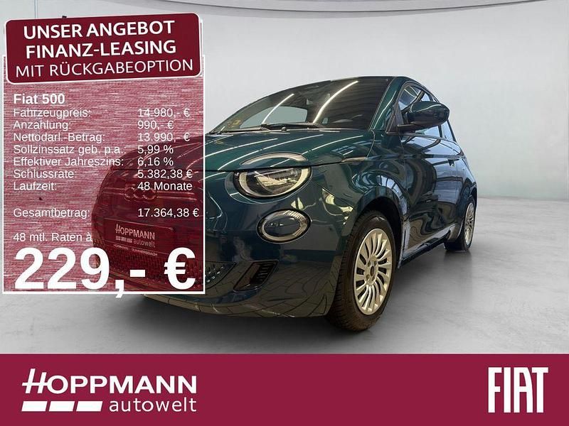 Gebraucht Fiat 500e 69 kW (95 PS) 2022 Grün Limousine