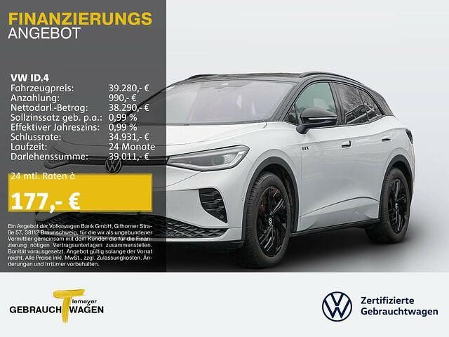 Weiß Gebraucht 2023 VW ID.4 GTX SUV | 40.580 € (Teuer) - Bild 1/2