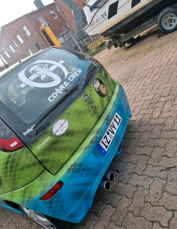 Gebraucht Opel Corsa 58 PS (42 kW) 2002 Grün Kleinwagen