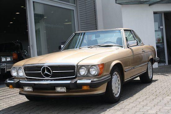 Gebraucht Mercedes 560 231 PS (169 kW) 1987 Gold Cabrio