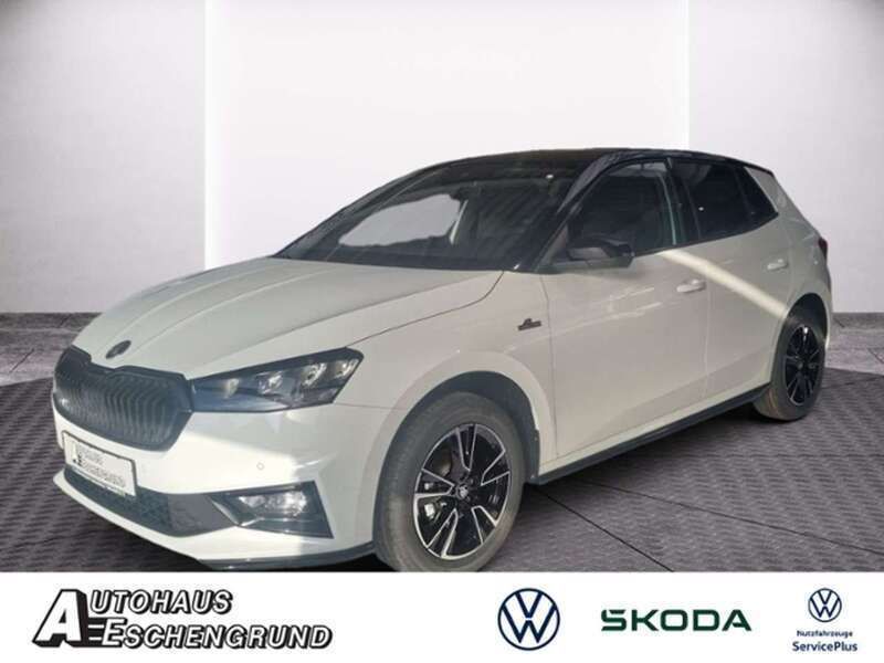 Moonweiß perleffekt Neu 2025 Skoda Fabia Monte Carlo Kleinwagen | 23.949 € (Teuer) - Bild 1/4