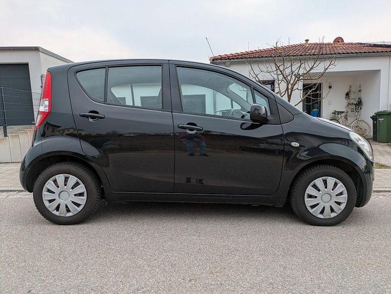 Gebraucht Suzuki Splash 86 PS (63 kW) 2008 Schwarz Kleinwagen