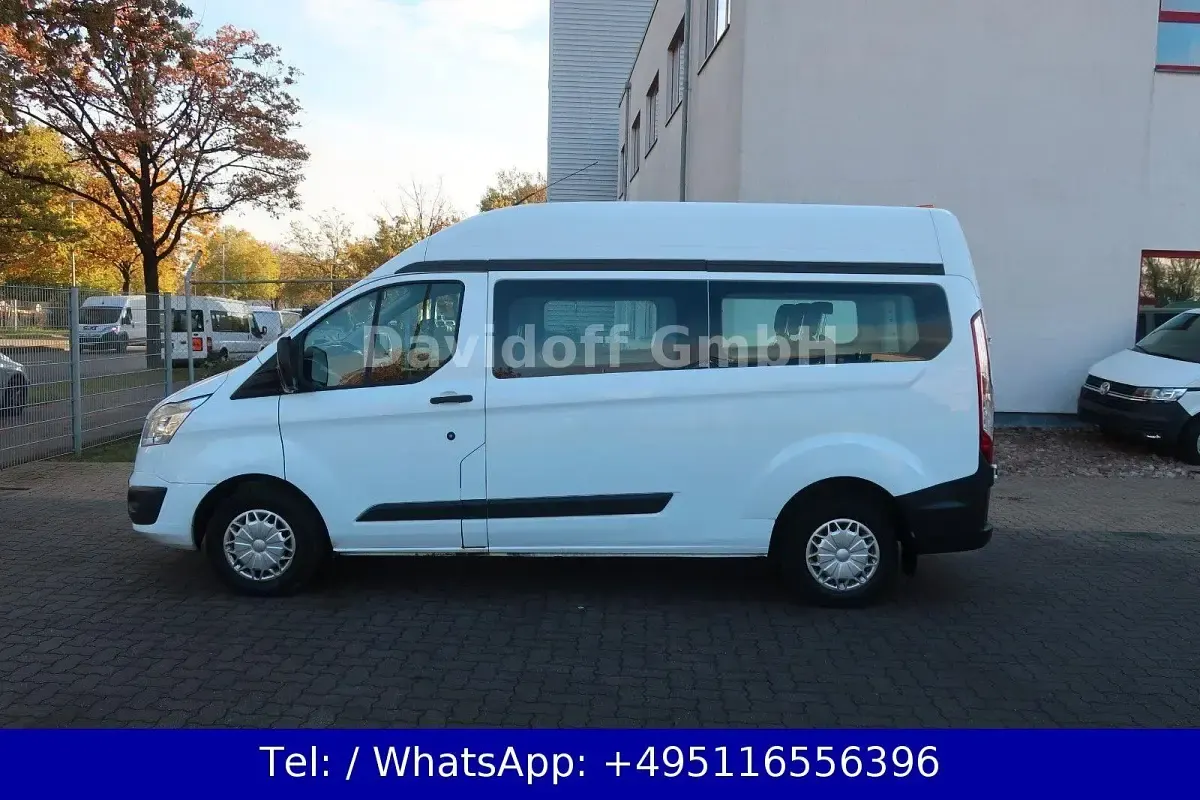 Gebraucht Ford Transit Custom 125 PS (91 kW) 2015 Weiß Van / Kleinbus