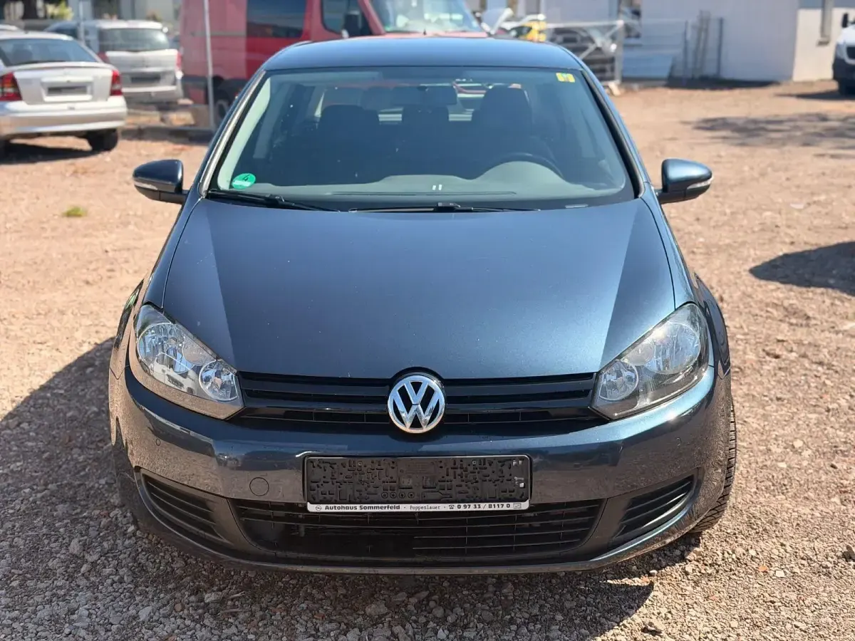Gebraucht VW Golf VI Trendline 110 PS (80 kW) 2009 Blau Kleinwagen