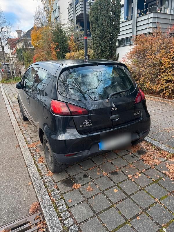 Schwarz Gebraucht 2008 Mitsubishi Colt Kleinwagen | 1.250 € (Guter Preis) - Bild 1/4