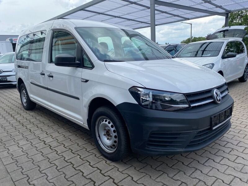 Gebraucht VW Caddy Maxi 102 PS (75 kW) 2020 Weiß Van / Kleinbus