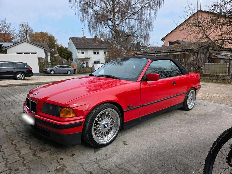 Gebraucht BMW 318 Cabriolet 116 PS (85 kW) 1995 Rot Cabrio