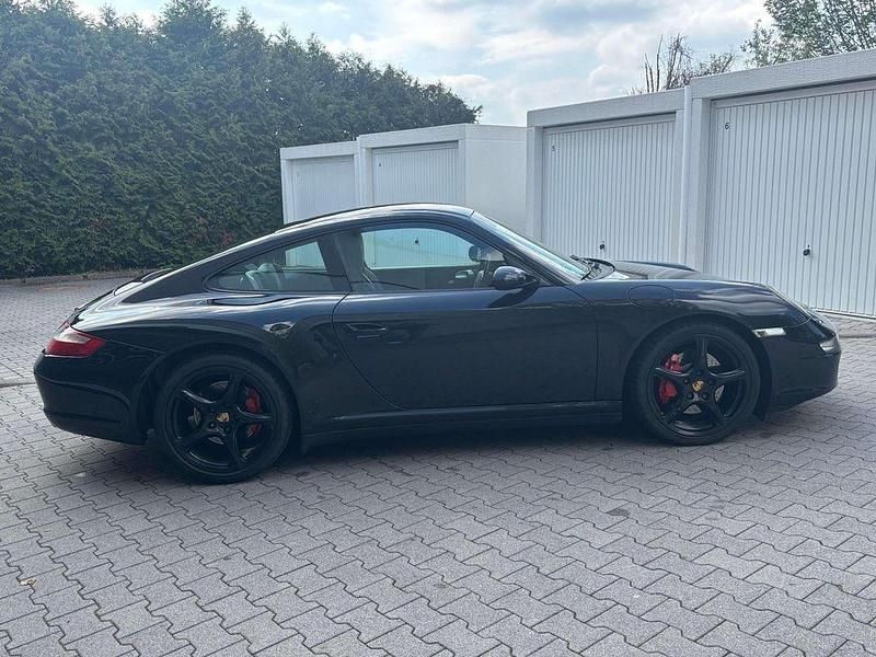 Gebraucht Porsche 911 Carrera 4S 355 PS (261 kW) 2008 Basaltschwarzmetallic Coupé