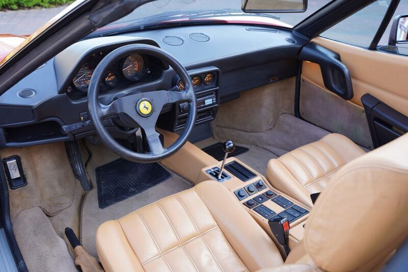 Gebraucht Ferrari 328 1989 Rot Cabrio