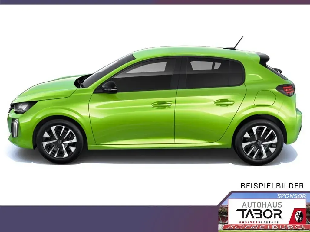 Neu Peugeot 208 Style 101 PS (74 kW) 2026 Gelb Kleinwagen