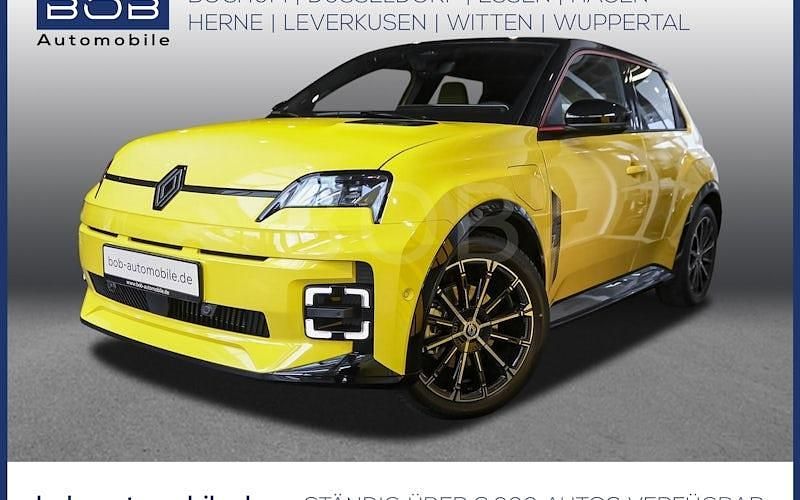 Gebraucht Renault R5 Iconic 110 kW (150 PS) 2025 Pop yellow + dach black pearlschwarz (gelb) Kleinwagen