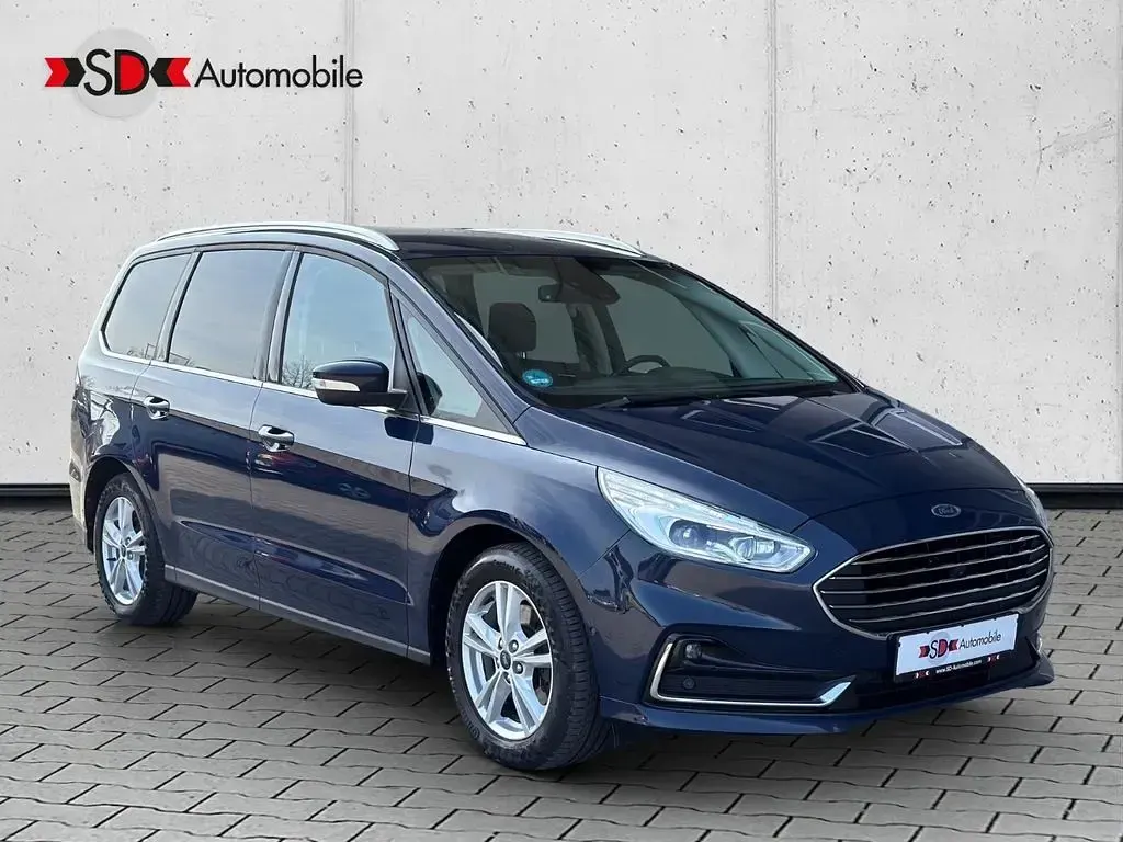 Gebraucht Ford Galaxy Titanium 150 PS (110 kW) 2020 Blau Van / Kleinbus