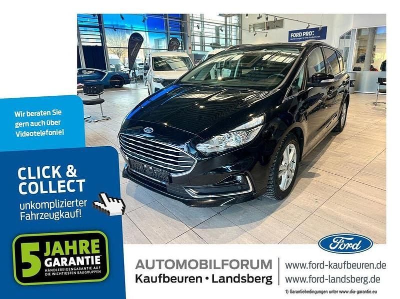 Gebraucht Ford S-MAX Titanium 190 PS (139 kW) 2020 Iridiumschwarz metallic Van / Kleinbus