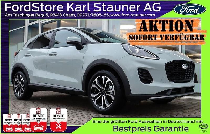 Cactus grey Gebraucht 2025 Ford Puma Titanium SUV | 22.180 € (Superpreis) - Bild 1/4