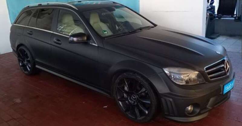 Schwarz Gebraucht 2008 Mercedes C63 AMG AMG Kombi | 32.489 € - Bild 1/4