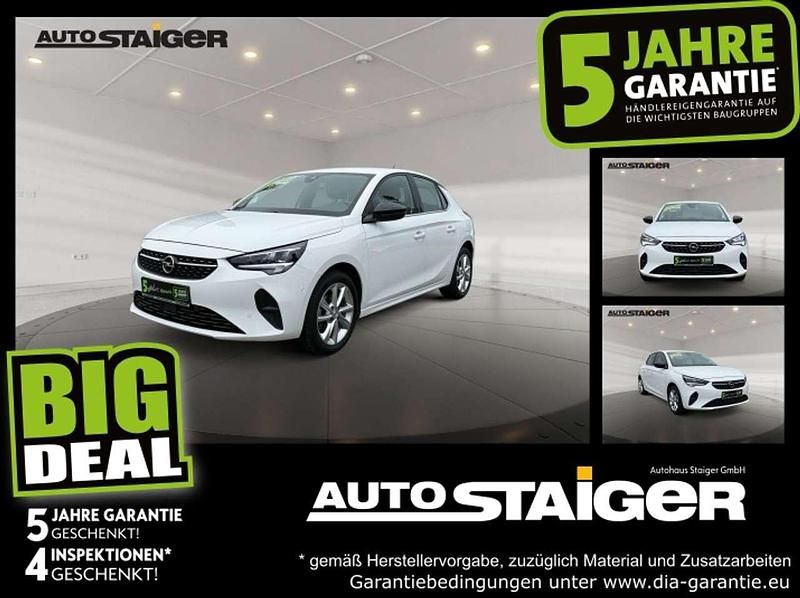 Lack weiss banquise/typ aussen Gebraucht 2023 Opel Corsa Elegance Kleinwagen | 15.999 € (Fairer Preis) - Bild 1/4