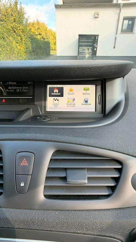 Gebraucht Renault Scénic 110 PS (80 kW) 2013 Schwarz Van / Kleinbus