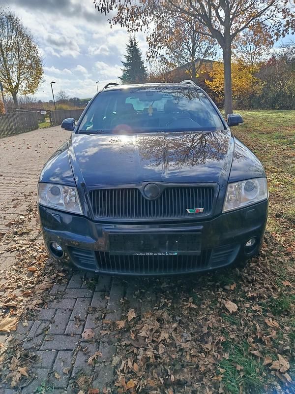 Schwarz Gebraucht 2007 Skoda Octavia RS Kombi | 1.999 € (Fairer Preis) - Bild 1/4
