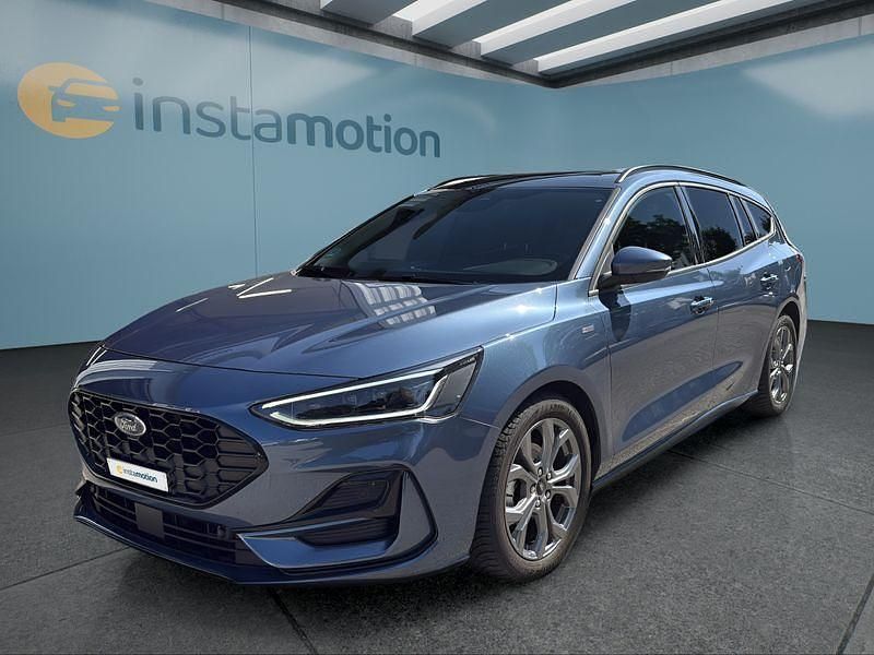Blau Gebraucht 2023 Ford Focus ST-Line Kombi | 26.799 € (Etwas zu teuer) - Bild 1/4