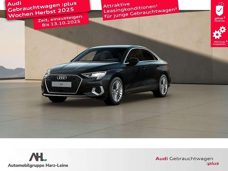 Schwarz Gebraucht 2024 Audi A3 Advanced Limousine | 29.170 € (Superpreis) - Bild 1/3