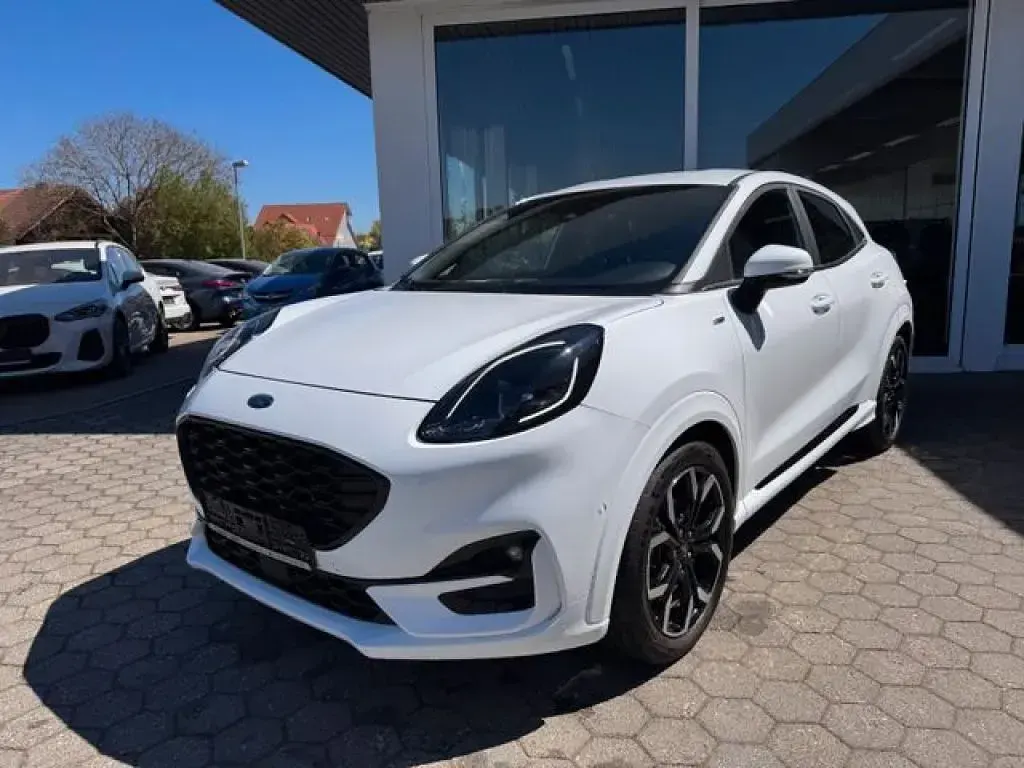 Gebraucht Ford Puma ST-Line X 125 PS (91 kW) 2024 Weiß SUV