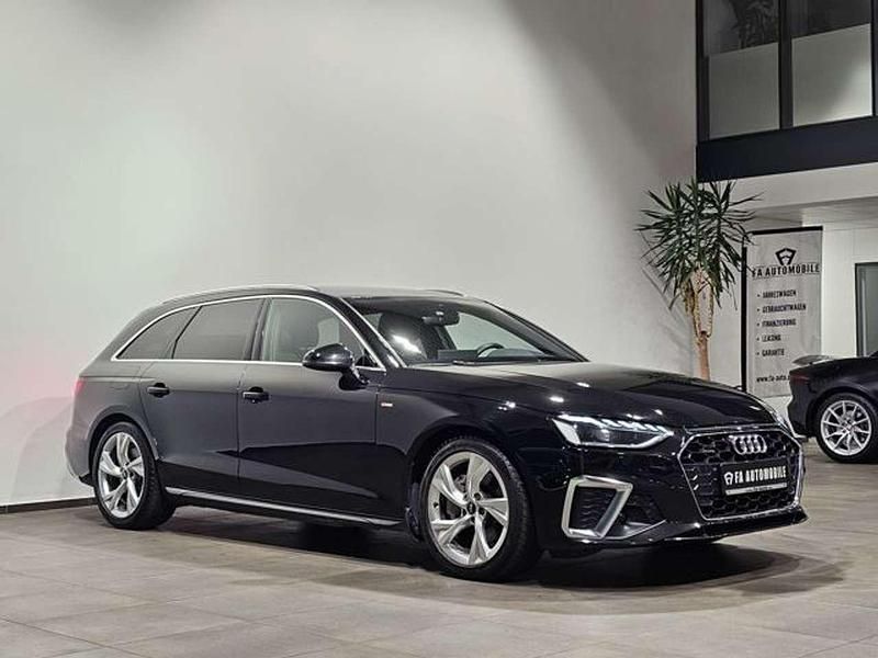 Mythosschwarz metallic Gebraucht 2023 Audi A4 S-Line Kombi | 36.930 € (Fairer Preis) - Bild 1/1