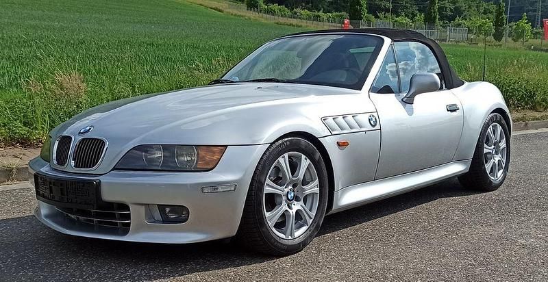 Silber Gebraucht 1999 BMW Z3 Sport Line Cabrio | 6.850 € - Bild 1/4