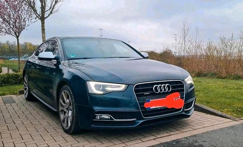 Second-hand Audi A5 S-Line 245 CP (180 kW) 2014 Albastru Coupe