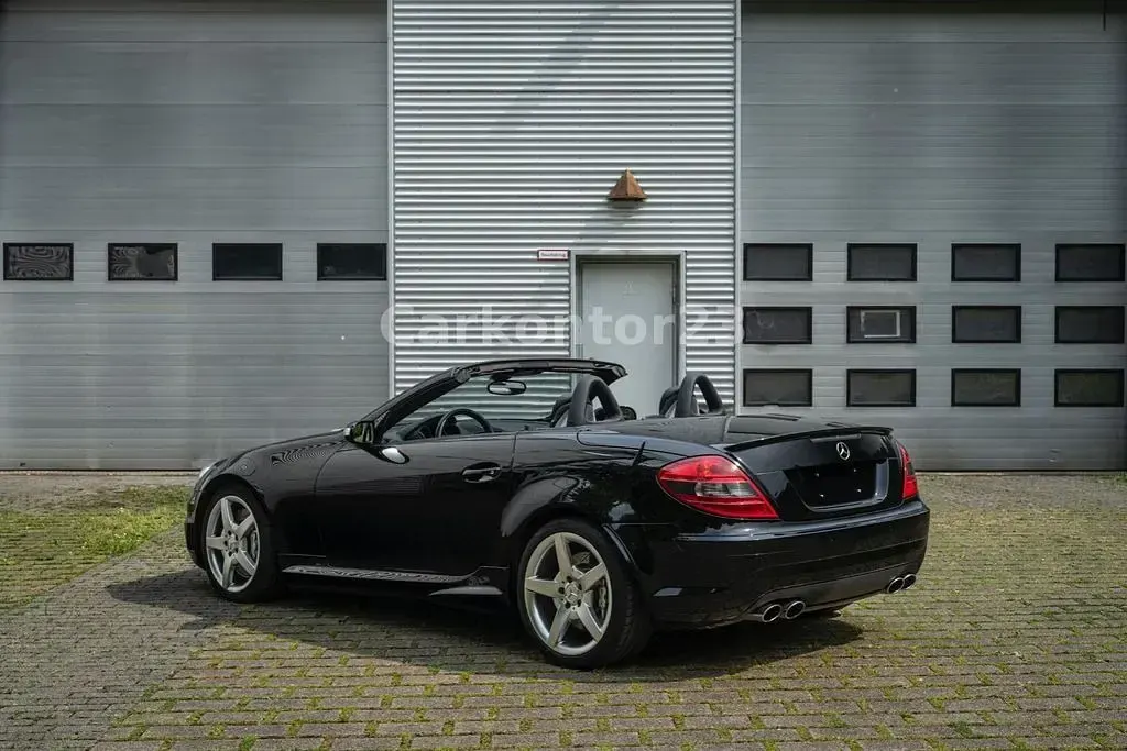 Gebraucht Mercedes SLK55 AMG AMG 360 PS (264 kW) 2005 Schwarz Cabrio