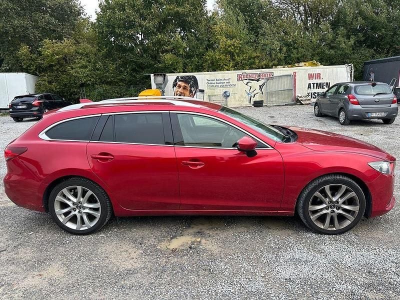 Gebraucht Mazda 6 Sports-Line 175 PS (128 kW) 2014 Rot Kombi