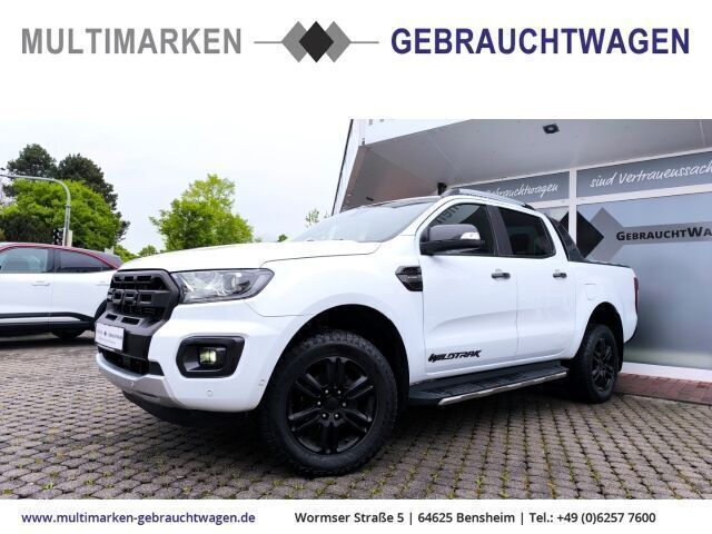 Weiss Gebraucht 2022 Ford Ranger Wildtrack Abholung | 31.490 € (Superpreis) - Bild 1/4