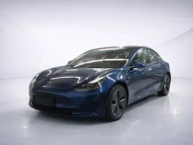 Used Tesla Model 3 Standard Range 239 kW (325 HP) 2021 Blue Sedan