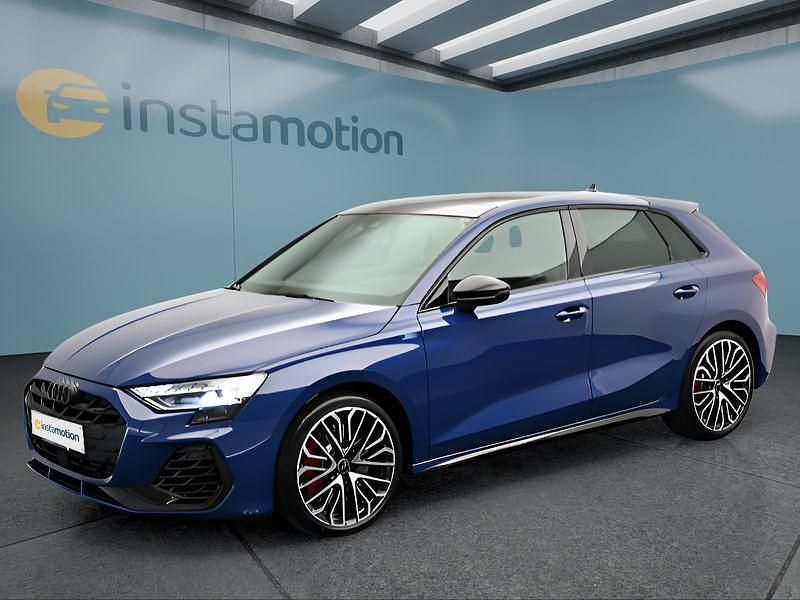 Blau Gebraucht 2024 Audi S3 Sportback Kleinwagen | 47.949 € (Fairer Preis) - Bild 1/4