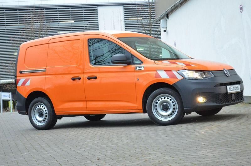 Gebraucht VW Caddy 102 PS (75 kW) 2022 Orange Van / Kleinbus