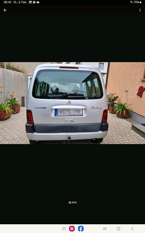 Gebraucht Citroën Berlingo 109 PS (80 kW) 2003 Silber Van / Kleinbus