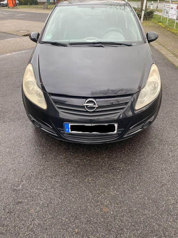 Gebraucht Opel Corsa Edition 80 PS (58 kW) 2008 Schwarz Kleinwagen