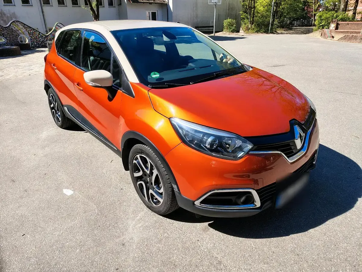Usata Renault Captur 120 CV (88 kW) 2013 Arancione SUV
