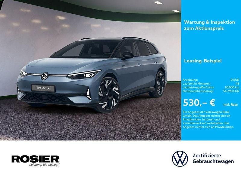Blau / stonewashed blue Gebraucht 2025 VW ID.7 GTX Limousine | 54.790 € - Bild 1/4