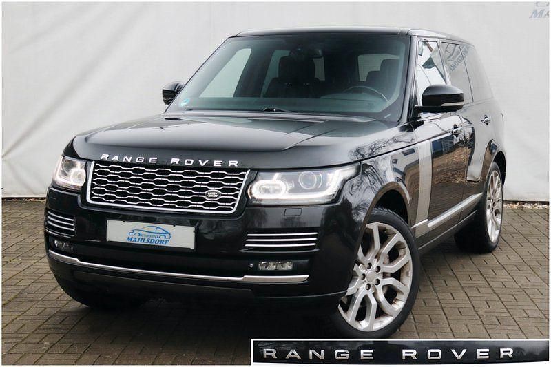 Schwarz Gebraucht 2014 Land Rover Range Rover Vogue SUV | 19.460 € - Bild 1/3