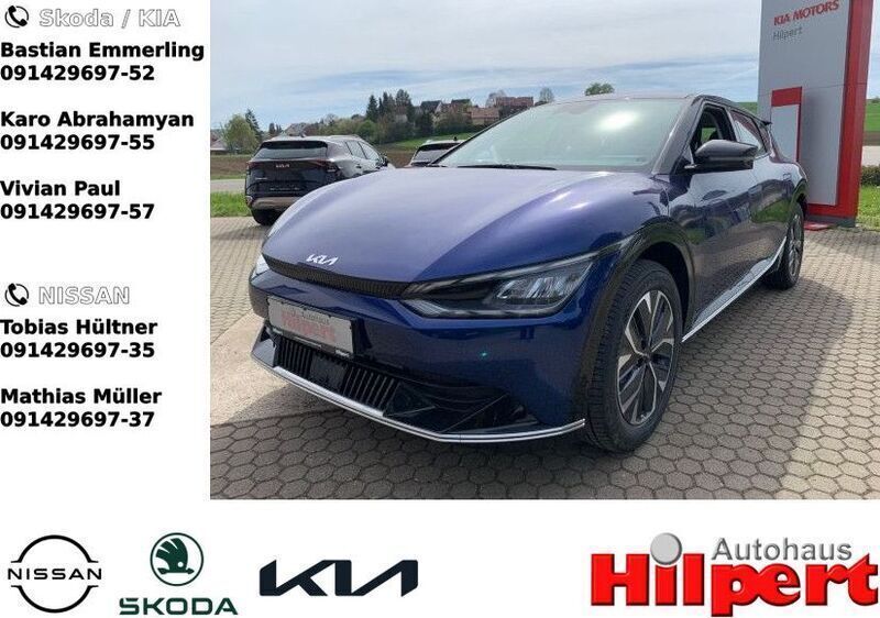 Blau Gebraucht 2023 Kia EV6 Basis SUV | 38.990 € (Fairer Preis) - Bild 1/4
